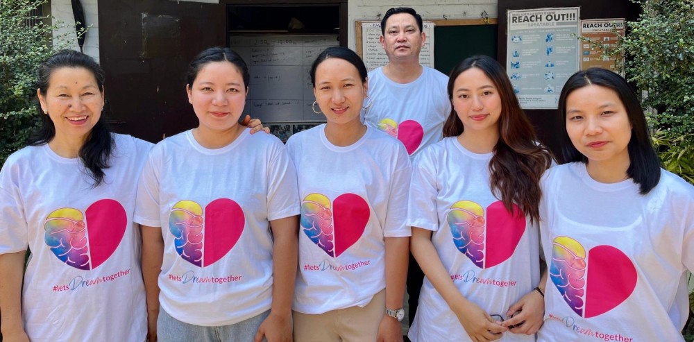 Members of the NGO partner Prodigals’ Home, Dimapur gearing up for DREAM Project, led by its Director, K Ela.